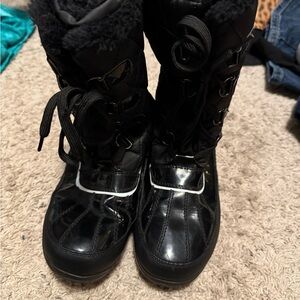 totes Black Winter & Rain Boots